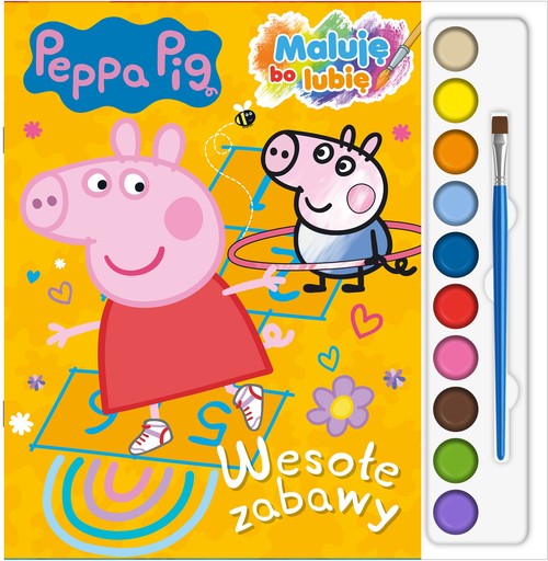 Peppa Pig Maluję, bo lubię Wesołe zabawy