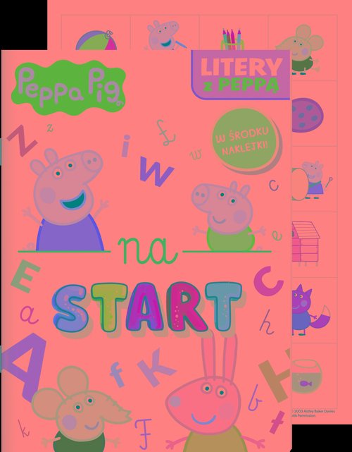 Peppa Pig Na start 6 Litery z Peppą