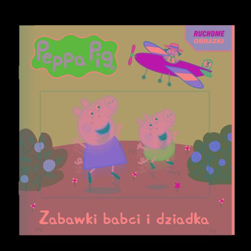 Peppa Pig Ruchome obrazki Zabawki babci i dziadka