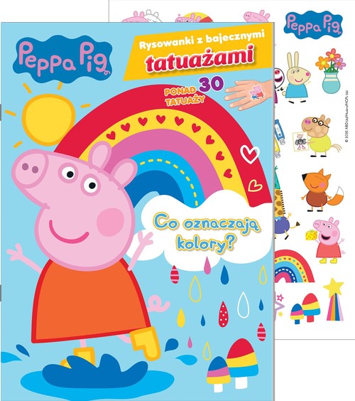 Peppa Pig Rysowanki z bajecznymi tatuażami