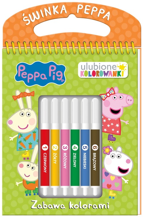 Peppa Pig Ulubione kolorowanki 3 Zabawa kolorami