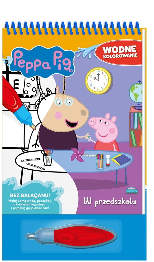 Peppa Pig. Wodne kolorowanie W przedszkolu
