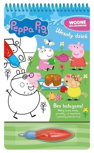 Peppa Pig Wodne kolorowanie. Wesoły dzień.