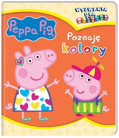 Peppa Pig Wyzwania dla malucha Poznaję kolory