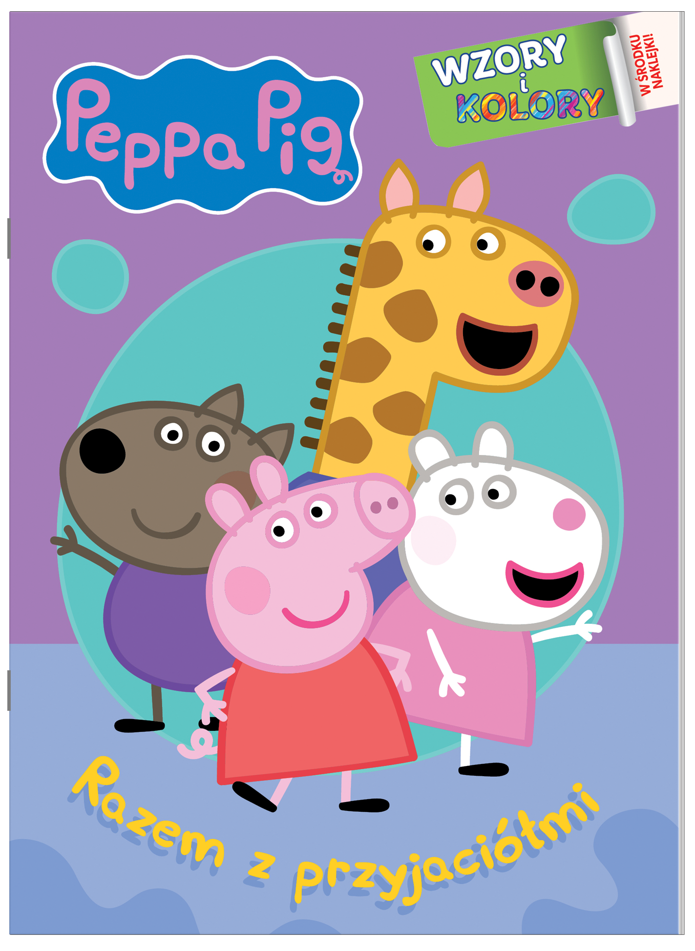 Peppa Pig Wzory i kolory. Razem z przyjaciółmi