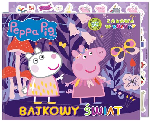 Peppa Pig Zabawa w kolory Bajkowe kolory.