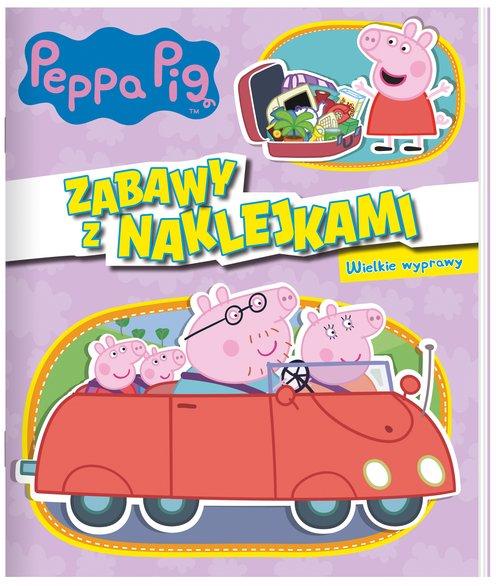 Peppa Pig. Zabawy z naklejkami. Wielkie wyprawy.