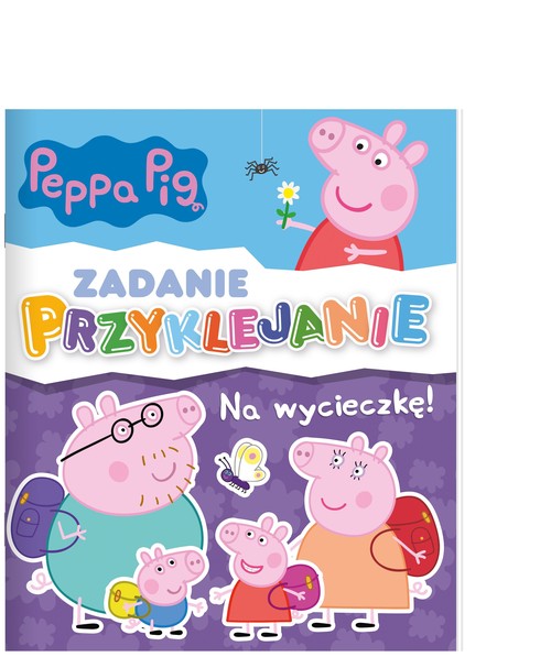 Peppa Pig Zadanie Przyklejanie Na wycieczkę