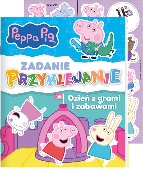 Peppa PigZadanie przyklejanie