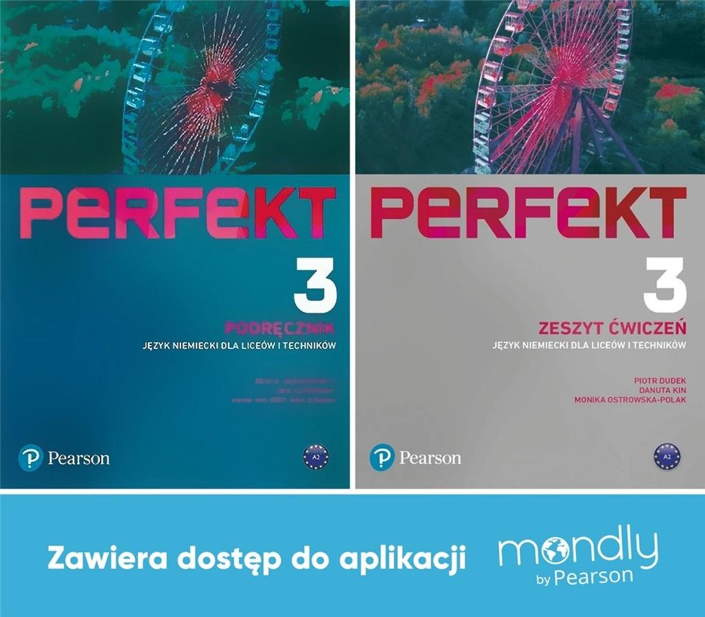 Perfekt 3 Język niemiecki Podręcznik + ćwiczenia + dostęp do aplikacji Mondly by Pearson