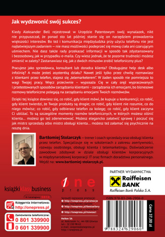 Perswazyjny telemarketing. 50 narzędzi sprzedaży i obsługi klienta przez telefon do zastosowania od