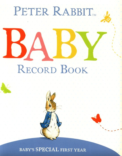 Peter Rabbit Baby Record Book