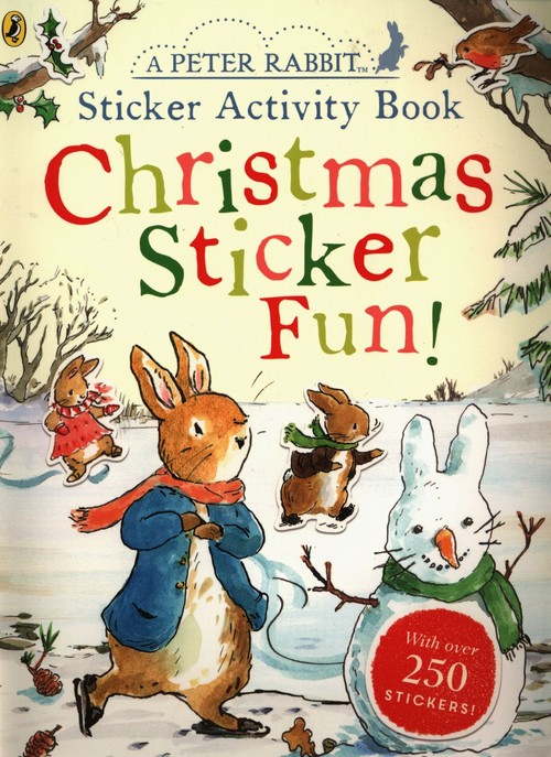 Peter Rabbit Christmas Fun Sticker Activity Book