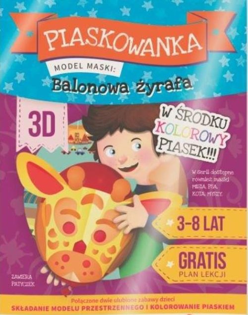 Piaskowanka 3D Balonowy pies
