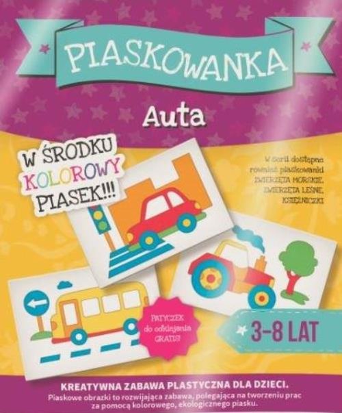 Piaskowanka Auta