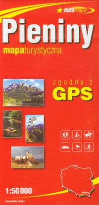 Pieniny mapa turystyczna 1:50 000