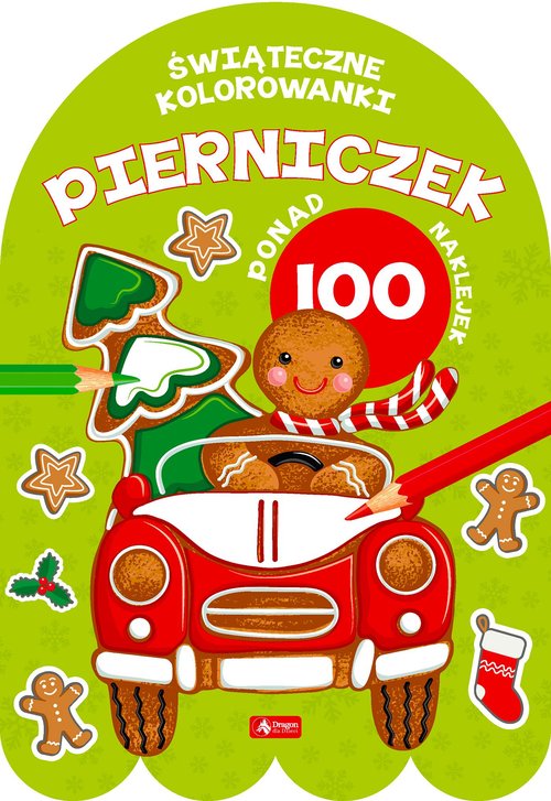 Pierniczek Kolorowanka z naklejkami