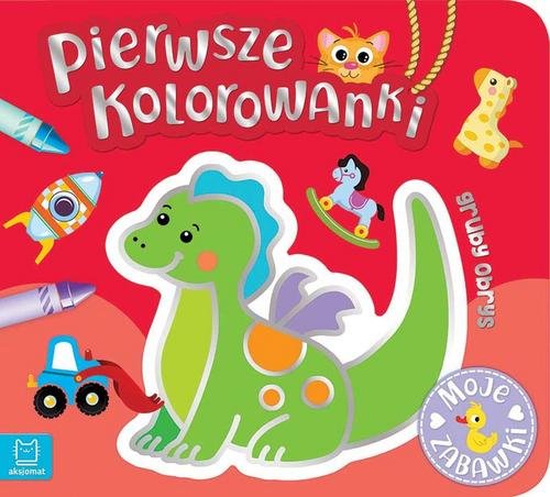Pierwsze kolorowanki Moje zabawki