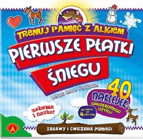 Pierwsze płatki śniegu Trenuj pamięć z Alkiem