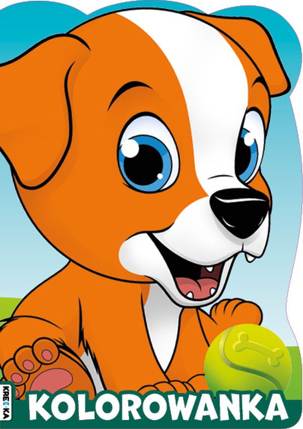 Piesek zwierzątka z wykrojnikiem