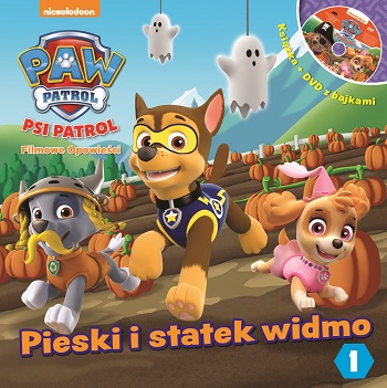 Pieski i statek widmo Psi Patrol Tom 1 + dvd