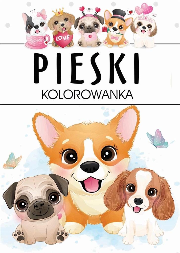 Pieski Kolorowanka