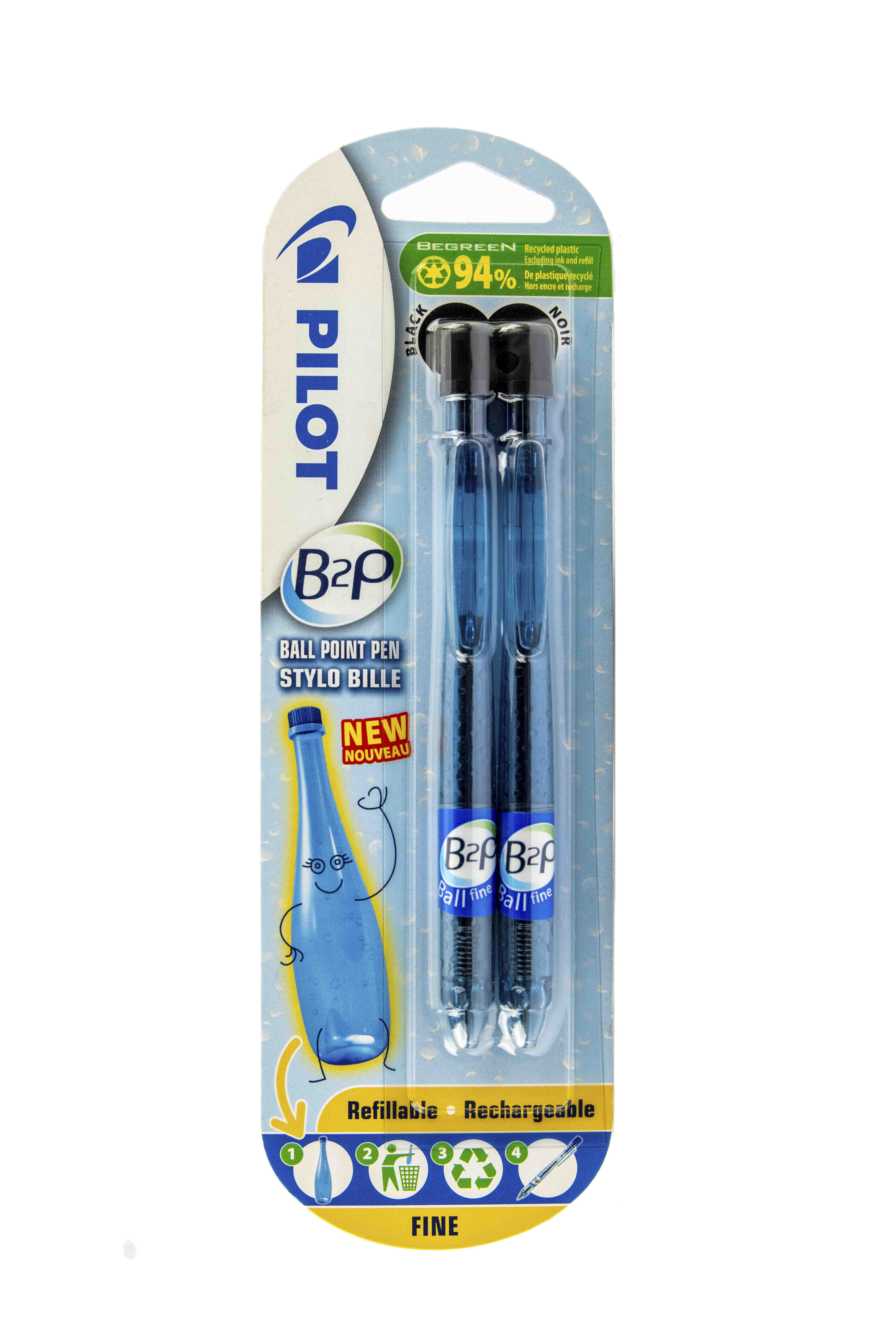 Pilot długopis olejowy czarny Pilot