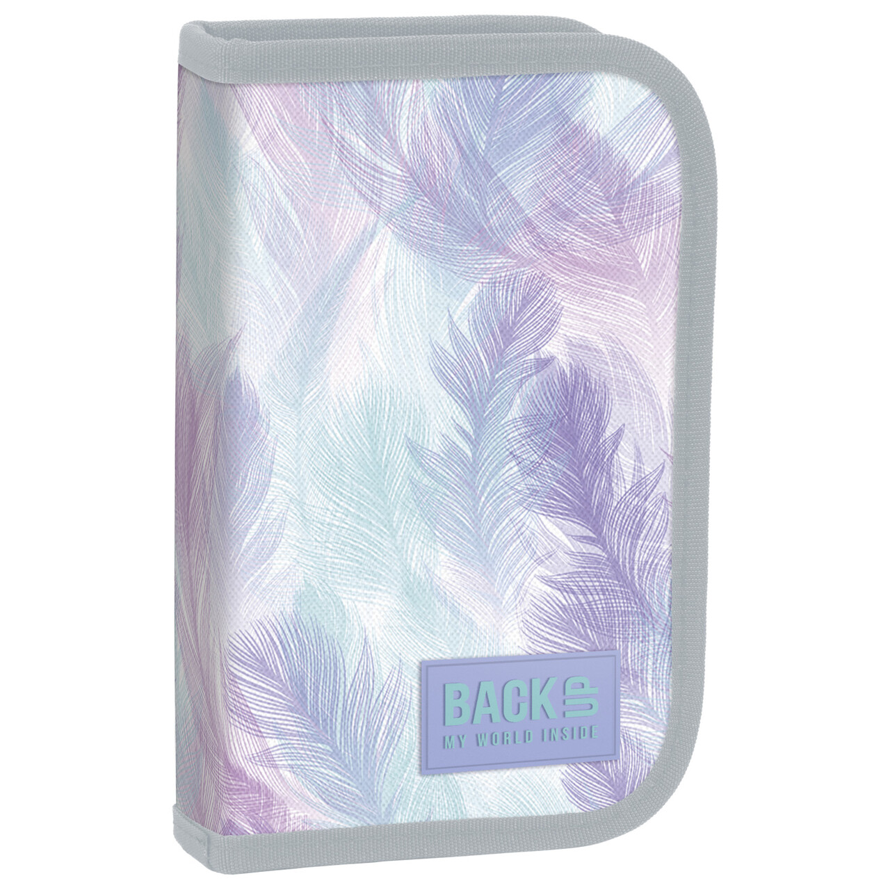 Piórnik 1-komorowy z wyposażeniem BACKUP 5 model SW09 pióra pastelowe