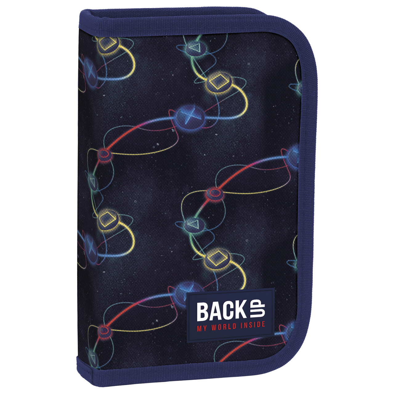 Piórnik 1-komorowy z wyposażeniem BACKUP 5 model SW44 świat gamingu