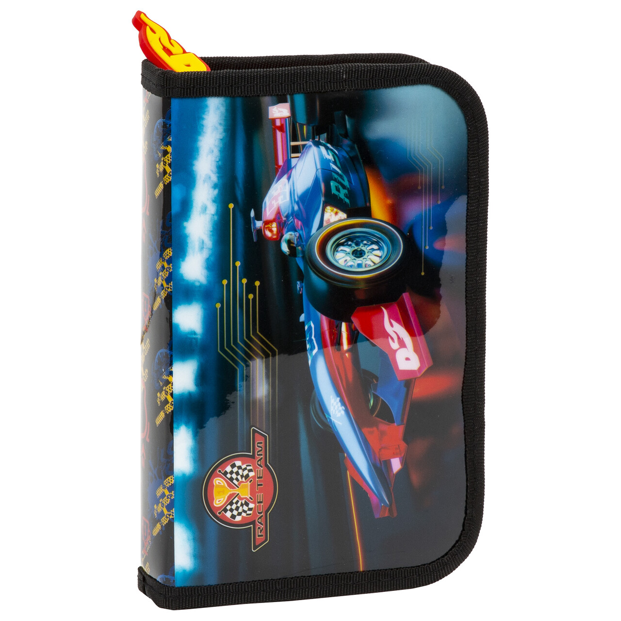 Piórnik 1-komorowy z wyposażeniem Race Team 10