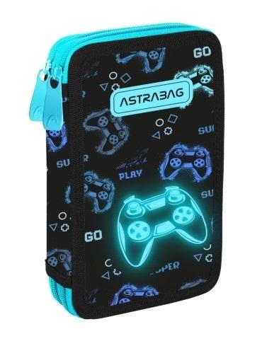 Piórnik 2-komorowy bez wyposażenia Astrabag Go Playing