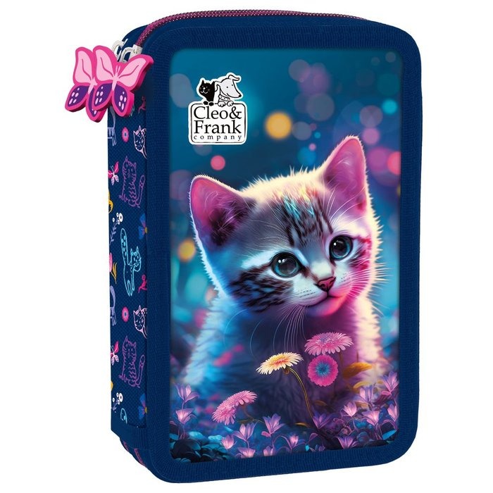 Piórnik 2-komorowy z wyposażeniem Cleo i Frank PWDCF43