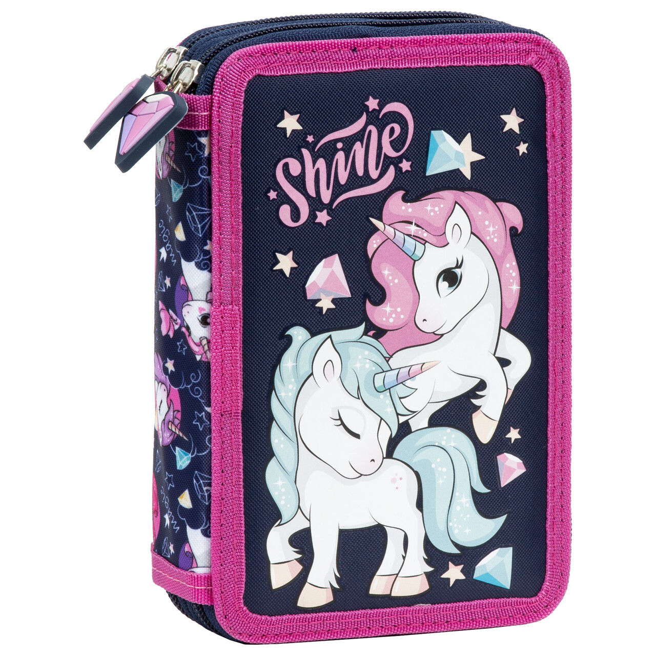 Piórnik 2-komorowy z wyposażeniem Jednorożec 14