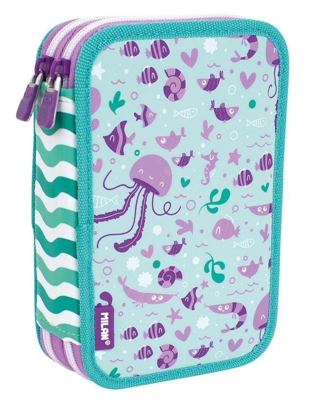 Piórnik 2-komorowy z wyposażeniem SEA