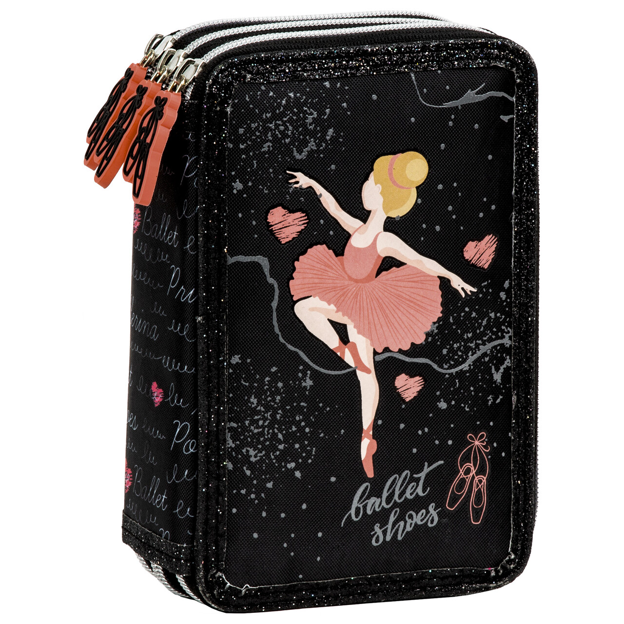 Piórnik 3-komorowy z wyposażeniem Baletnica 11