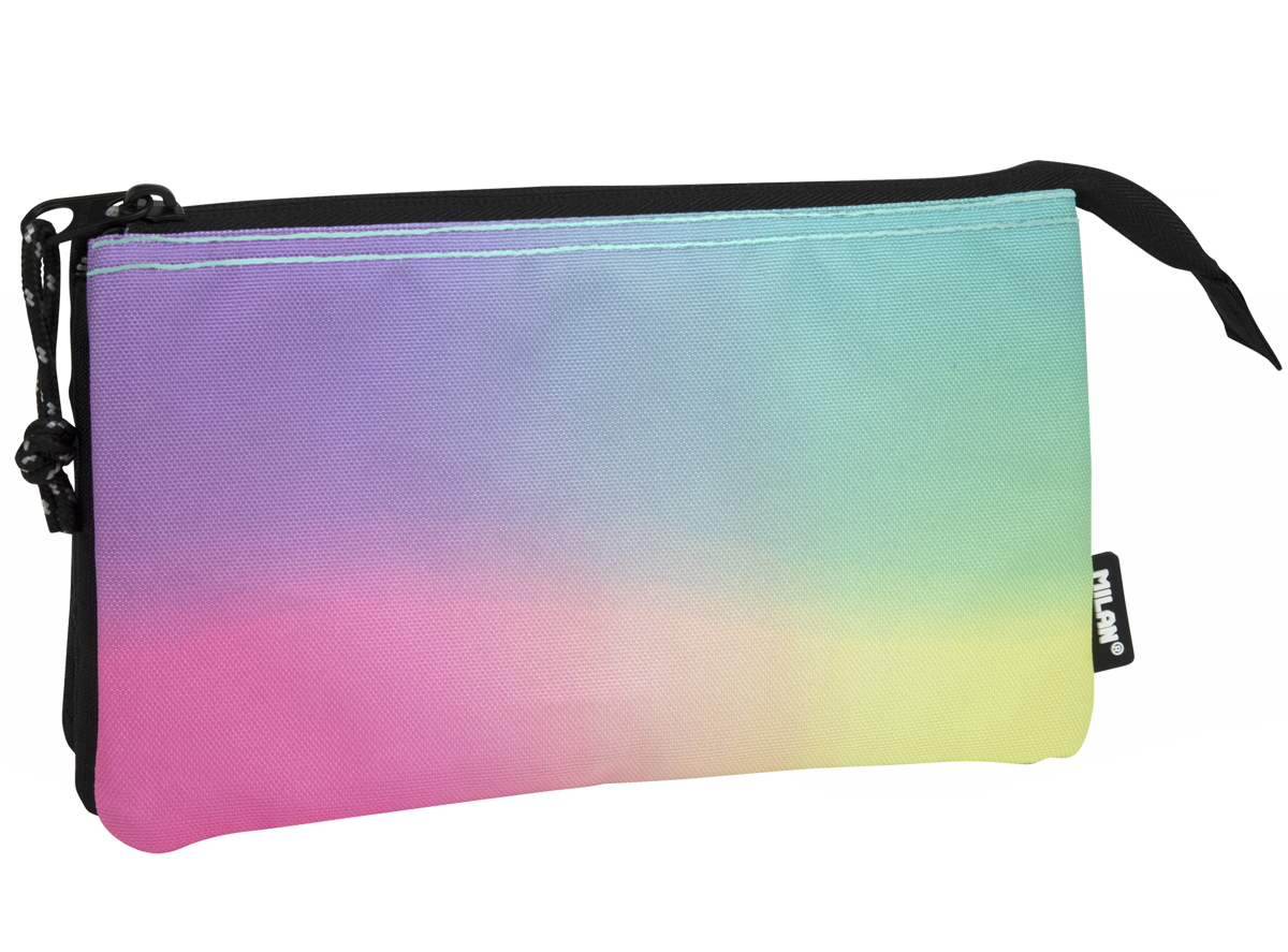 Piórnik 5 komorowy Milan sunset czarny