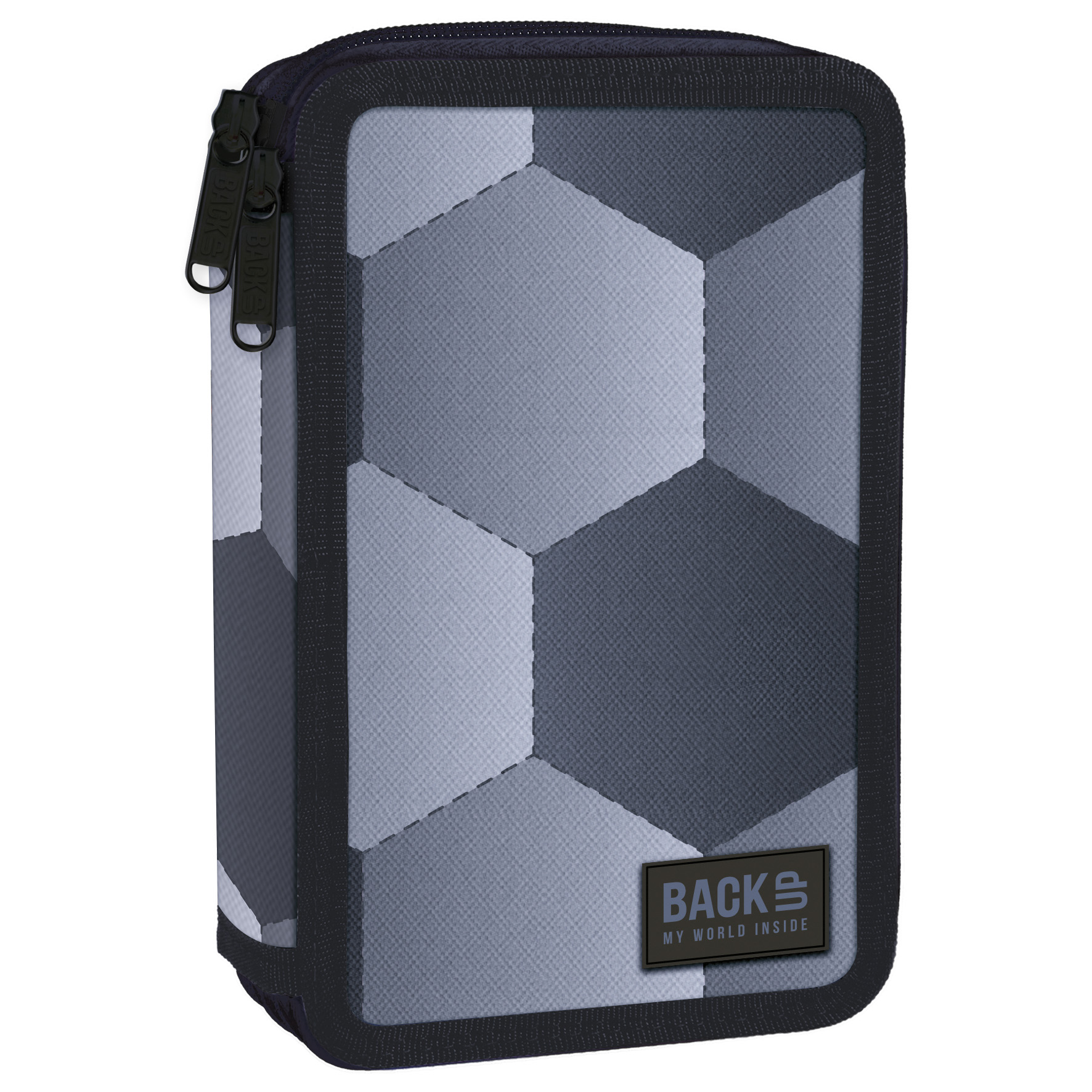 Piórnik Derform dwukomorowy z wyposażeniem backup 4 model PB4DW52