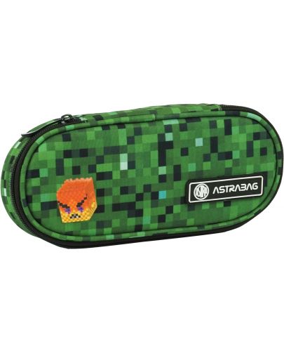 Piórnik owalny Astrabag pixel one
