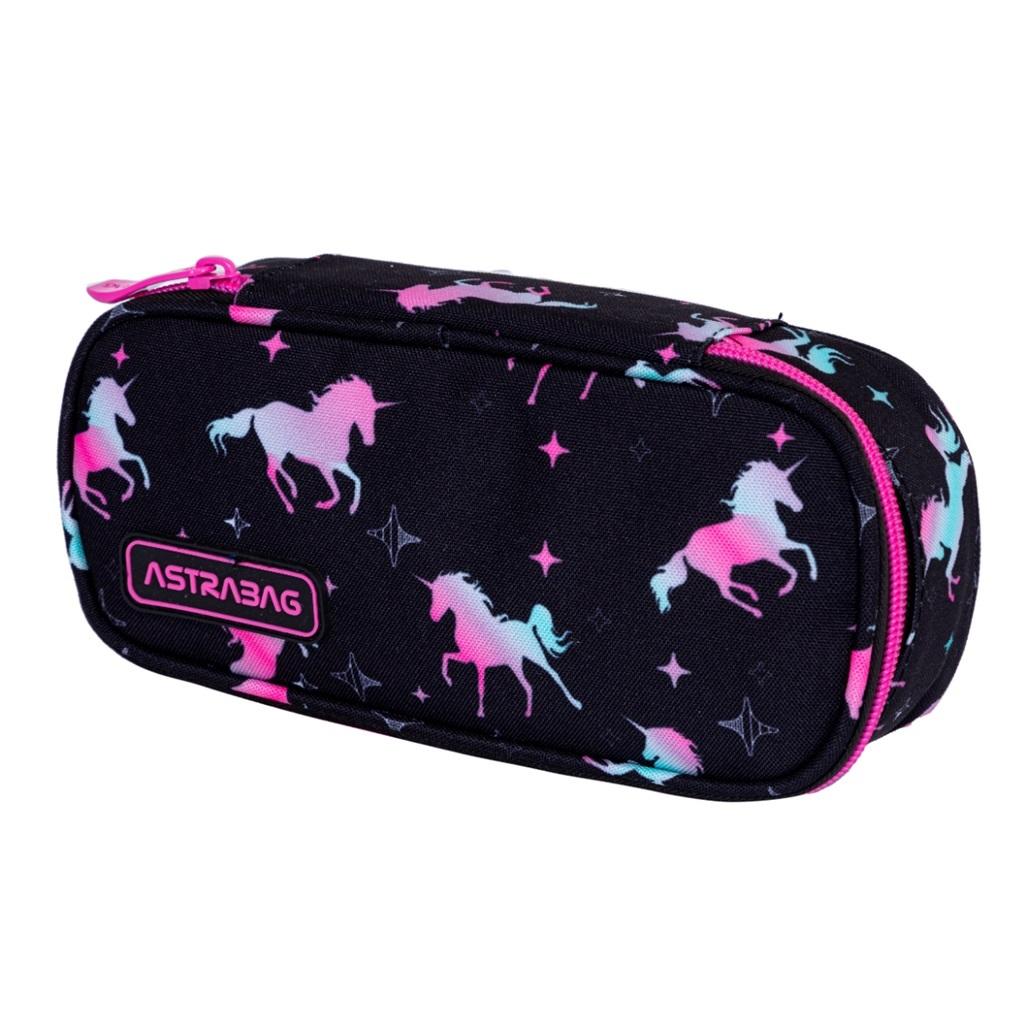 Piórnik owalny Astrabag Unicorn Squad