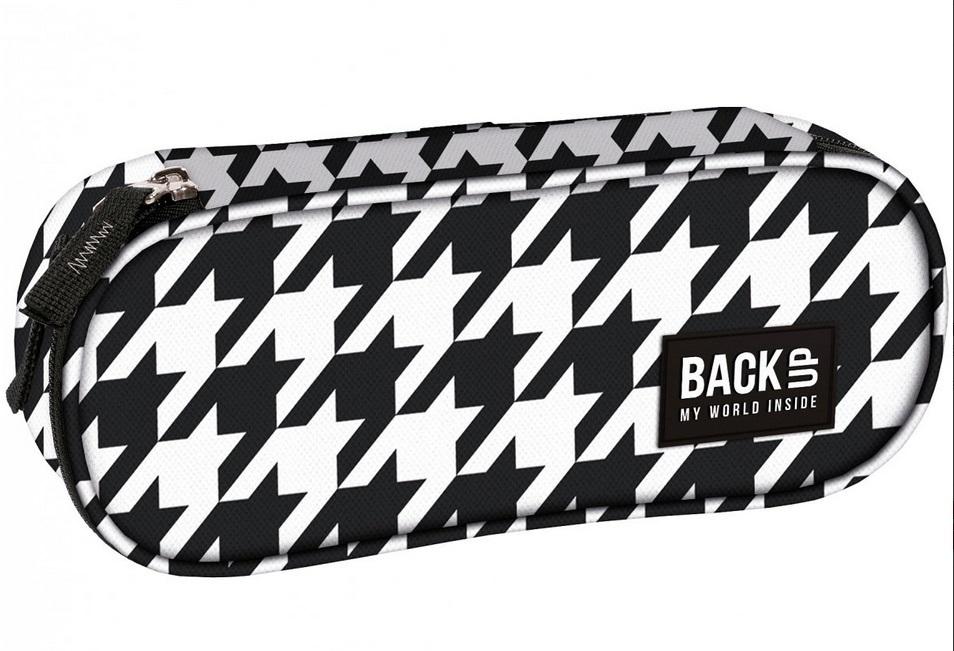 Piórnik owalny Backup PB6A17 pepitka