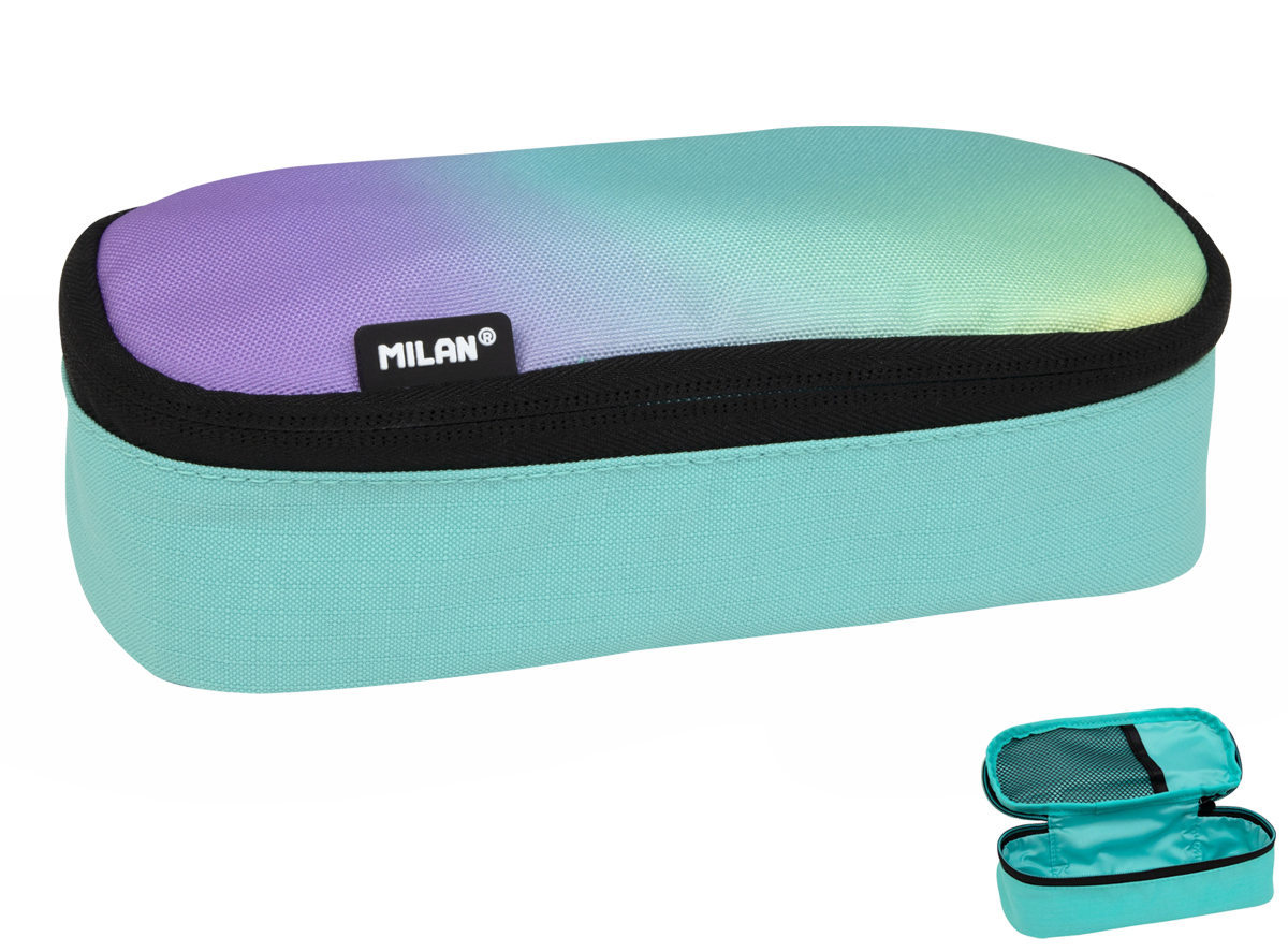 Piórnik owalny Milan sunset zielony