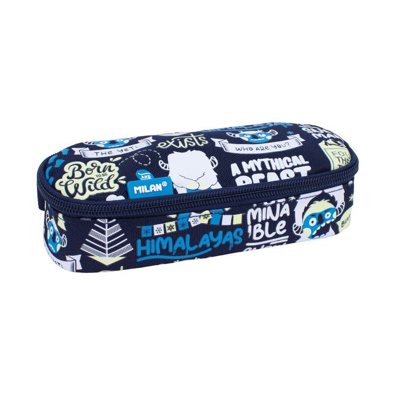 Piórnik owalny Milan THE YETI 2 granatowy