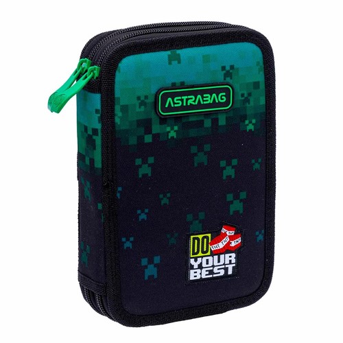 Piórnik podwójny bez wyposażenia Astrabag Do your best