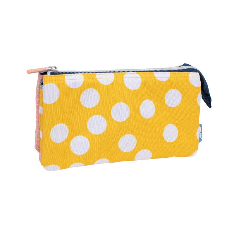 Piórnik saszetka 5-komorowy Milan SWIMS 2 różowo - żółty