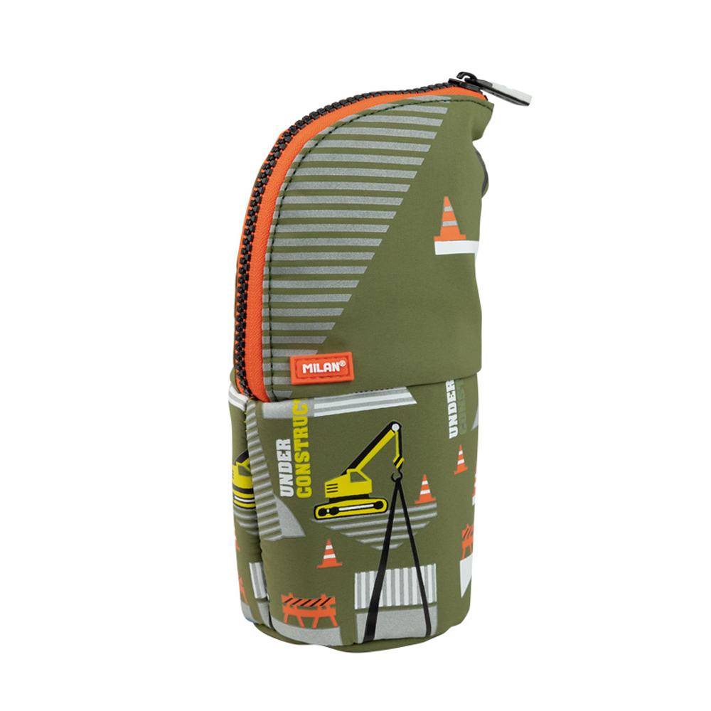 Piórnik stojący Milan UNDER CONSTRUCTION zielony