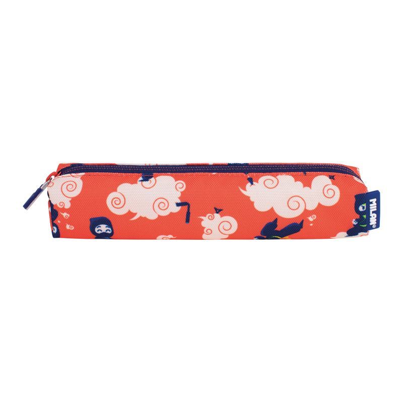 Piórniki mini kwadratowy Milan NINJUTSU czerwony