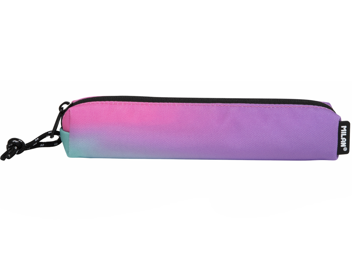 Piórniki mini kwadratowy Milan sunset różowy