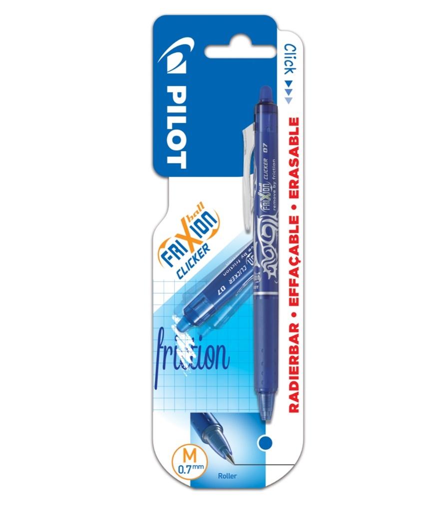 Pióro kulkowe Frixion clicker niebieski Pilot