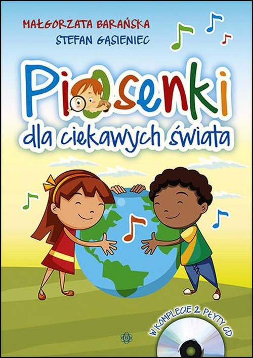 Piosenki dla ciekawych świata Książka + 2 płyty CD