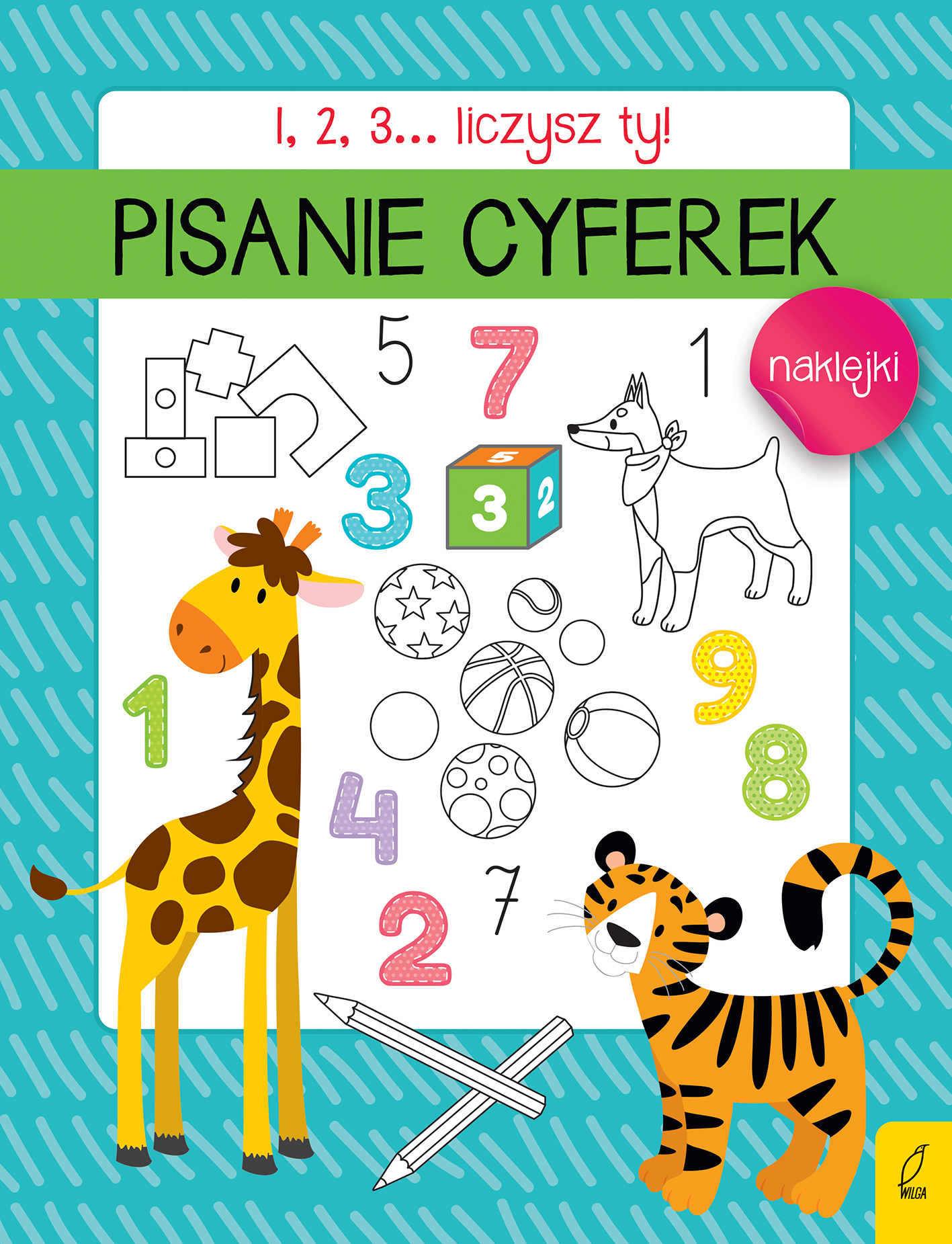 Pisanie cyferek. 1, 2, 3... Liczysz ty!